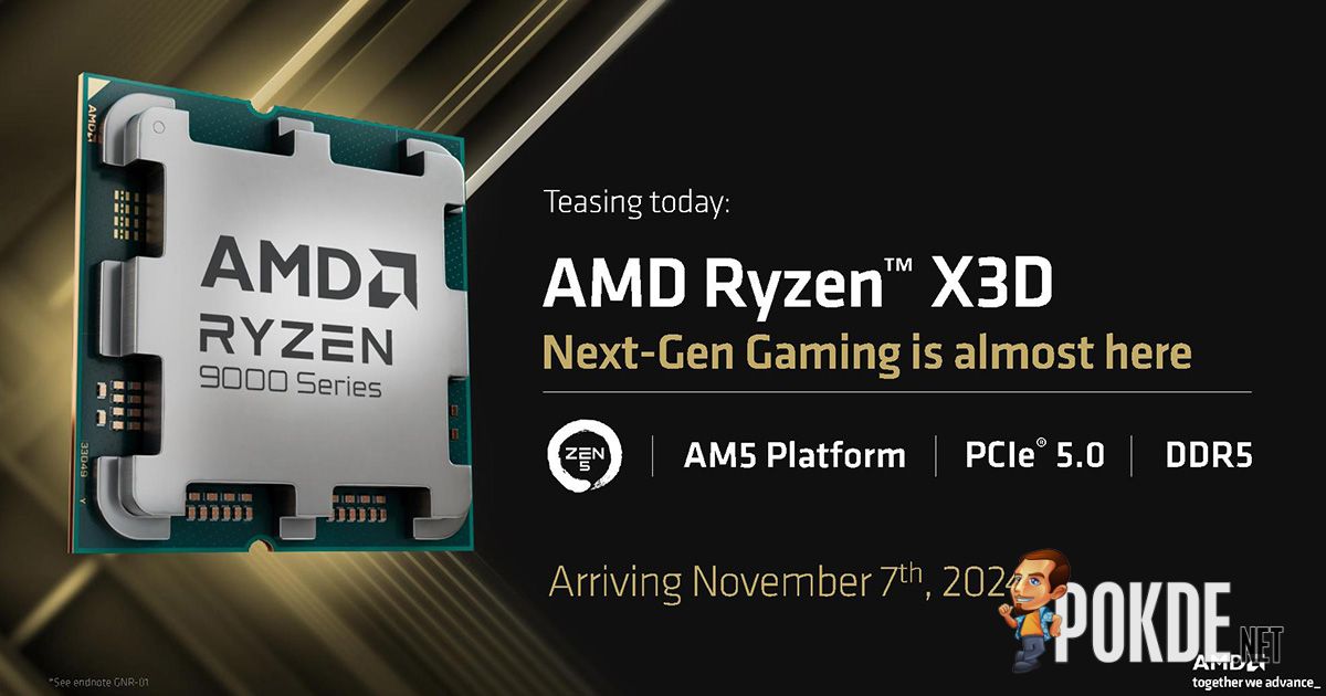 AMD Teases Ryzen 9000X3D Series To Fend Off Intel Core Ultra Chips - 27