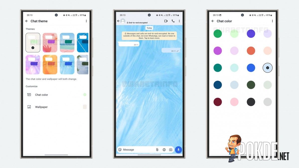 WhatsApp Rolls Out Chat-Specific Themes for Android Beta Users
