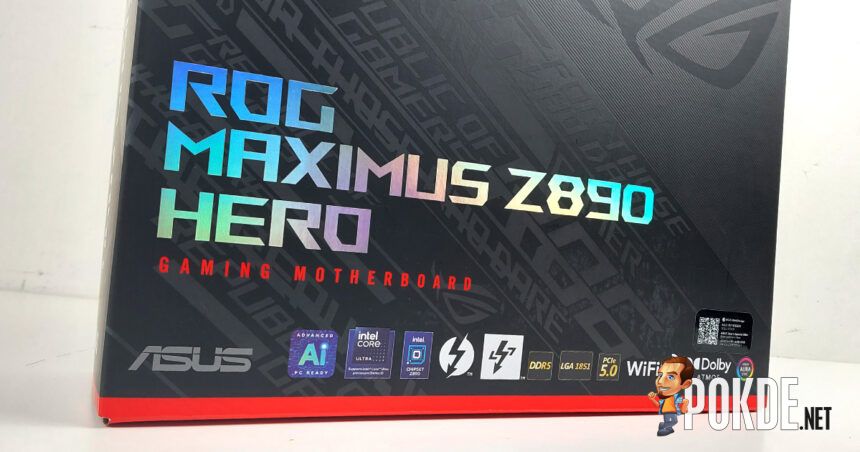 ASUS ROG Maximus Z890 Hero Unboxing & First Impressions - Pokde.Net