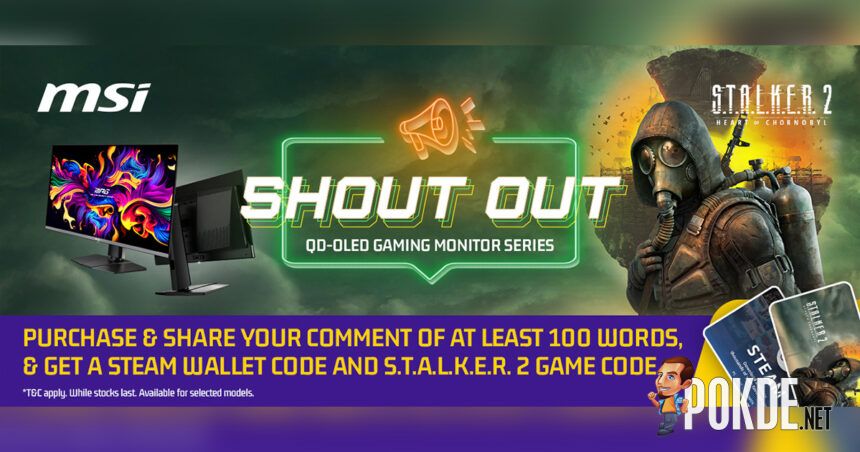 MSI Offers Free S.T.A.L.K.E.R. 2 & $30 Steam Voucher With Select QD-OLED Monitor Purchase - 15