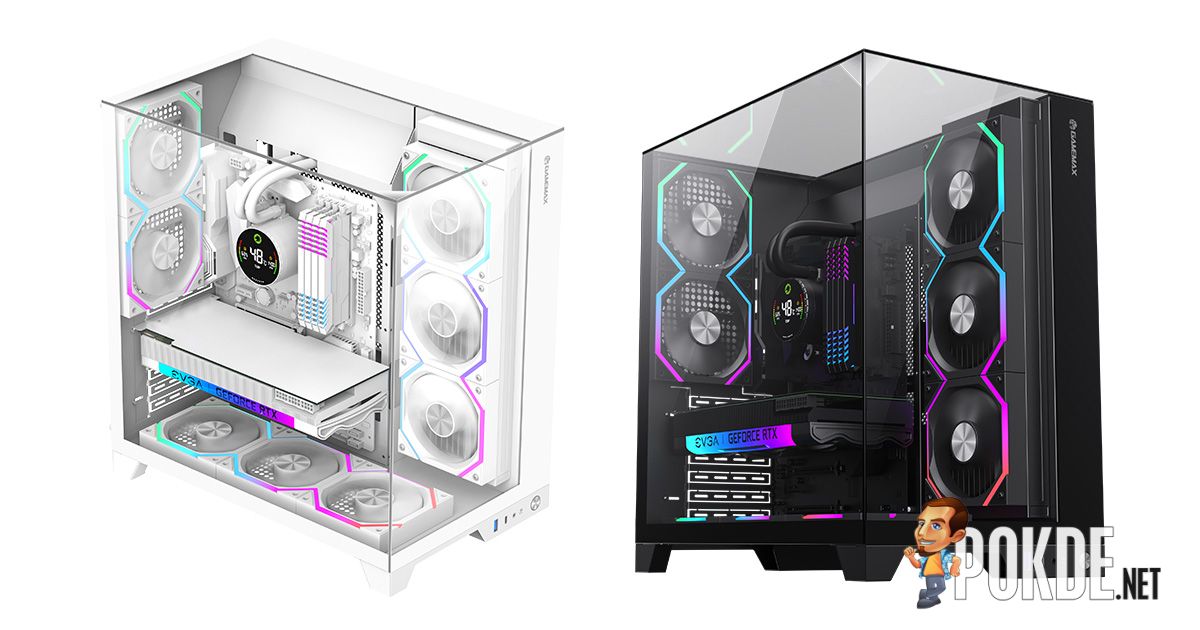 GameMax Launches Infinity Pro Case With Dual-Chamber And Panoramic Design - 28