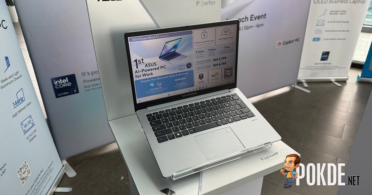 ASUS Unveils ExpertBook P5 and P1 Series in Malaysia: Enhanced Security and Productivity