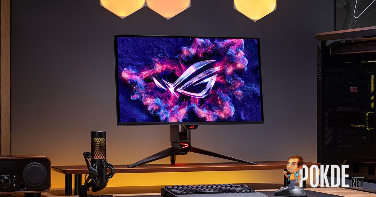 ASUS ROG Swift OLED PG27UCDM Gaming Monitor Available This March In Malaysia - 27