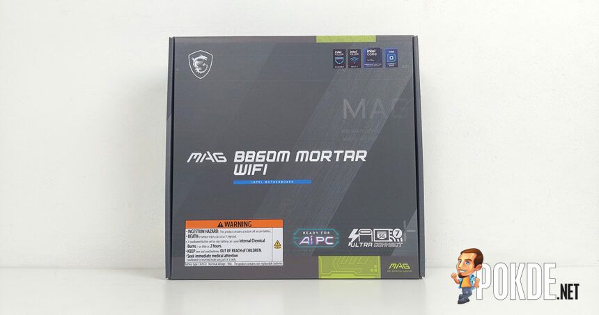 MSI MAG B860M MORTAR WIFI Unboxing & First Impressions - Pokde.Net