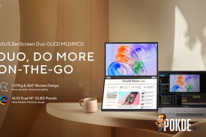 ASUS Announces Dual-Screen ZenScreen Duo OLED MQ149CD External Display - 39