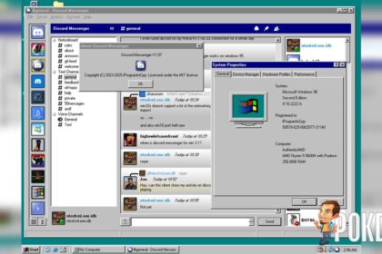 One Developer Modified Discord To Work On Windows 98 SE - 33