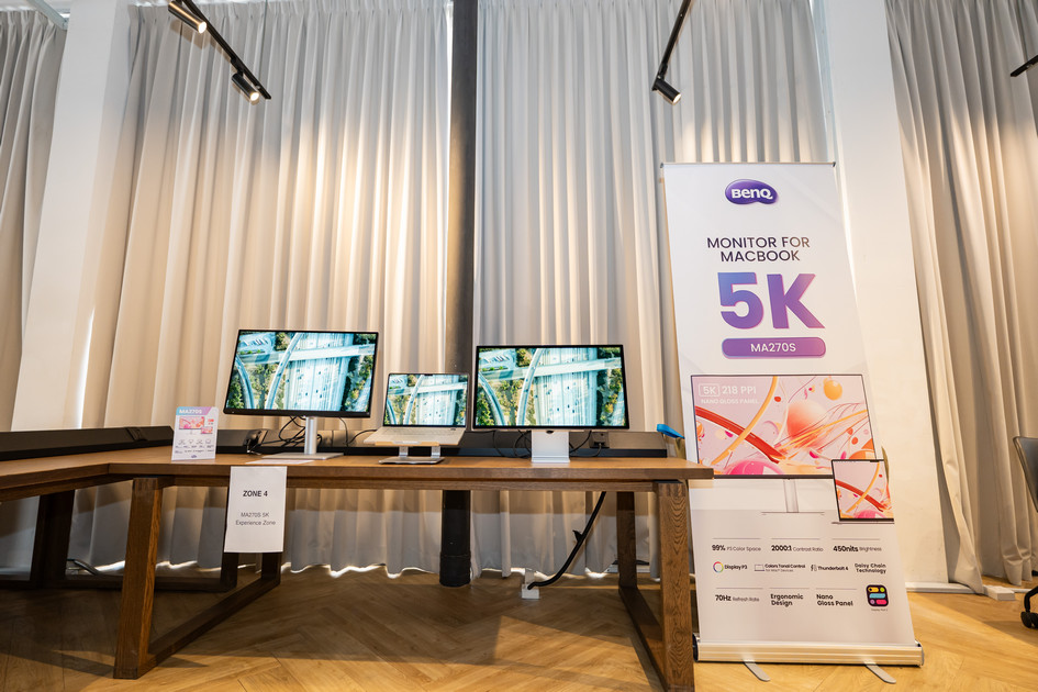 BenQ Malaysia Launches MA Series Monitors with Native MacBook Integration - 11