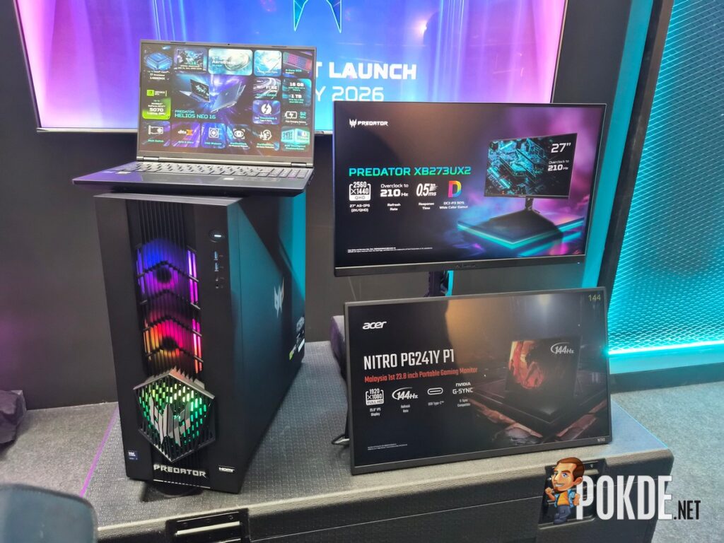 Acer Malaysia Launches New Predator Gaming Laptop, Gaming Monitor, Desktop PC & Nitro Portable Display - 22