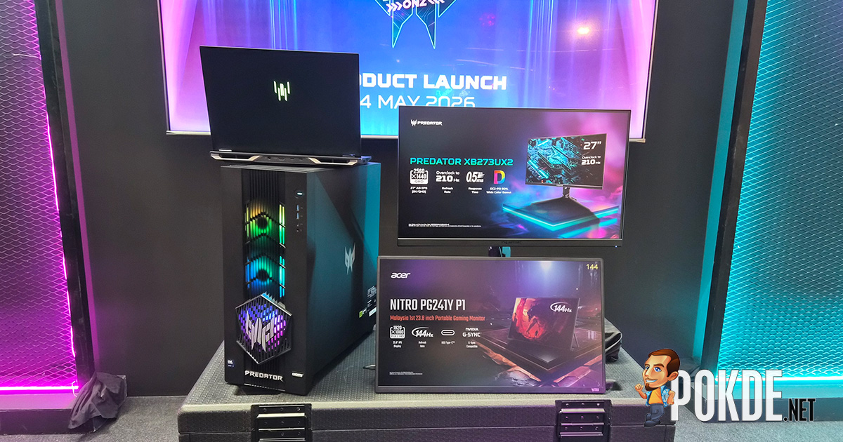 Acer Malaysia Launches New Predator Gaming Laptop, Gaming Monitor, Desktop PC & Nitro Portable Display - 58