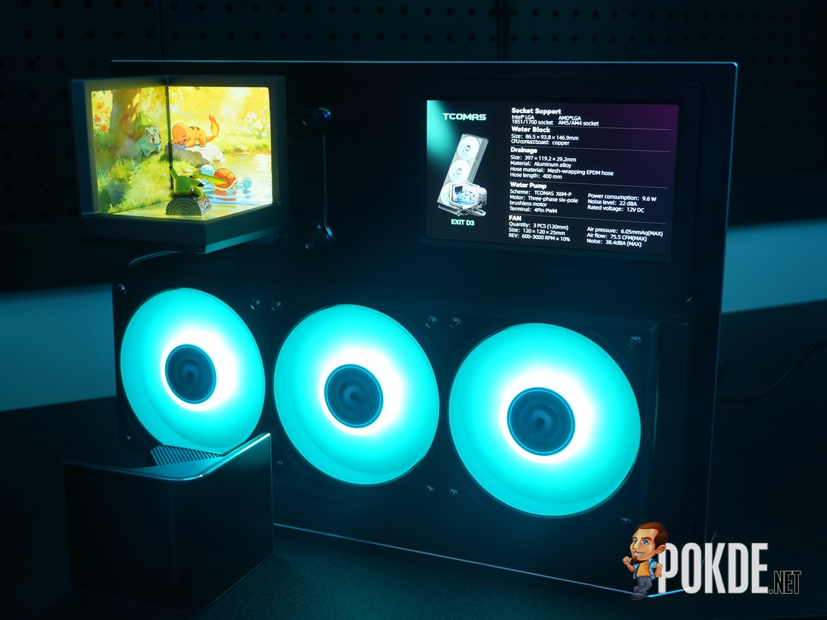 [COMPUTEX 2026] TCOMAS Showcases New PC Cooling Hardware - Mostly 360mm AIO Coolers - 14
