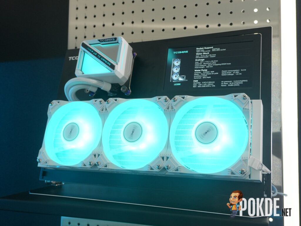 [COMPUTEX 2026] TCOMAS Showcases New PC Cooling Hardware - Mostly 360mm AIO Coolers - 42