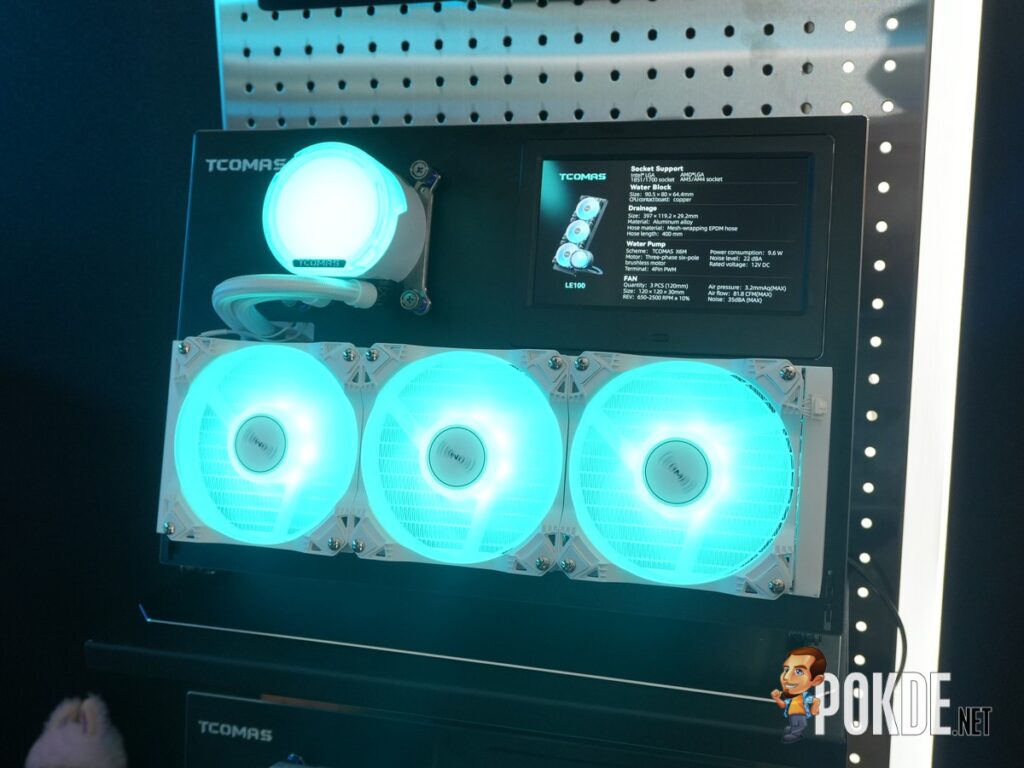 [COMPUTEX 2026] TCOMAS Showcases New PC Cooling Hardware - Mostly 360mm AIO Coolers - 44