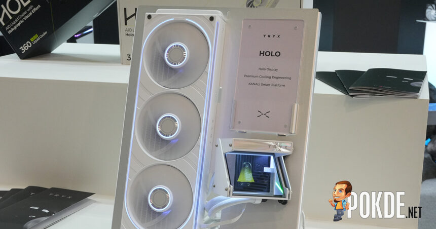 [COMPUTEX 2026] TRYX Has A New Holographic AIO Cooler, A Fused-Together Case Fans, And More - 11