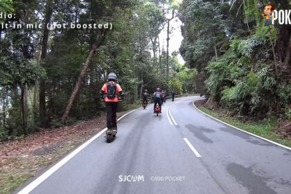 Riding Up to Fraser's Hill with the SJCAM C400 - 57