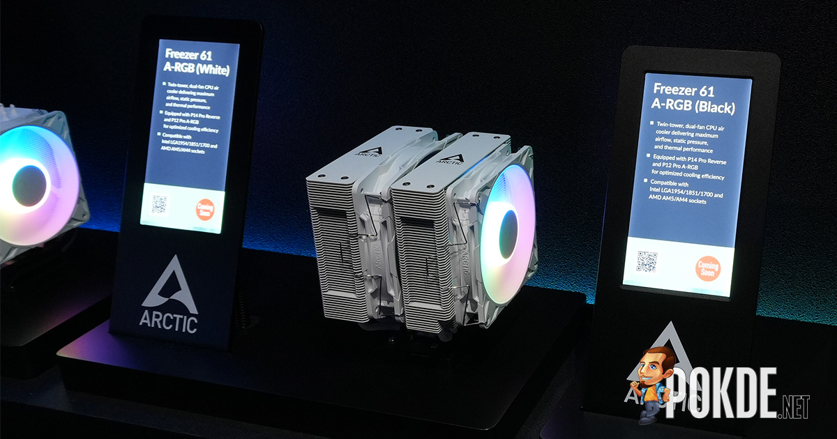 [COMPUTEX 2026] ARCTIC Freezer 61 Tower Cooler Lets You Sidestep RAM Clearance Problems - 42
