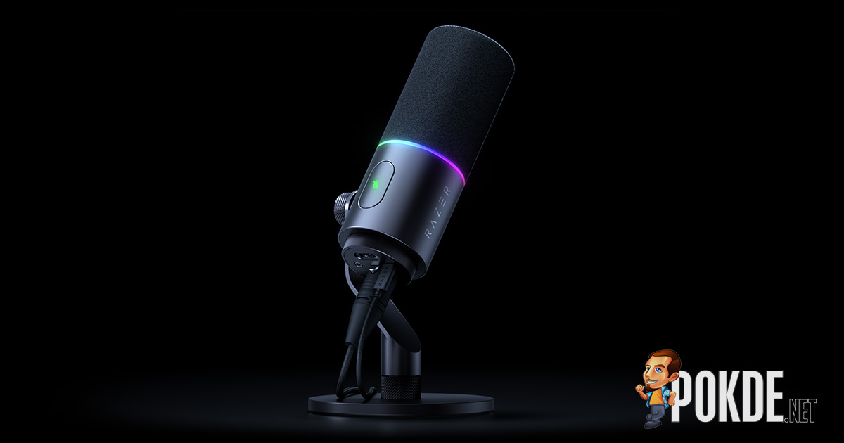 Razer Seiren V3 Pro Studio Microphone Launched, Featuring 32-Bit Recording And Onboard DSP - 24