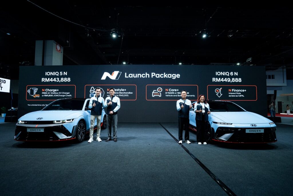 Hyundai IONIQ 5 N and IONIQ 6 N Launched In Malaysia At KLIMS 2026