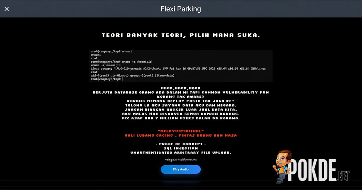 Flexi Parking Hit By Cyberattack, Disrupting Parking Payments Across Local Councils Nationwide - 34