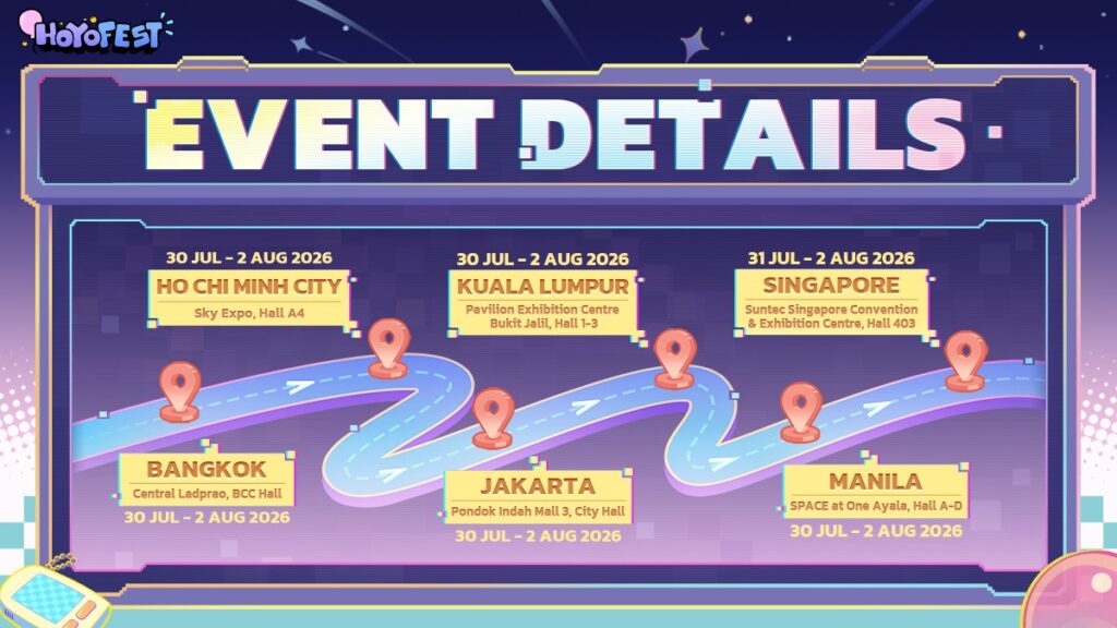 HoYo FEST 2026 Returns To Southeast Asia This July With Six Featured Titles - 17 HoYo FEST 2026 Returns To Southeast Asia This July With Six Featured Titles