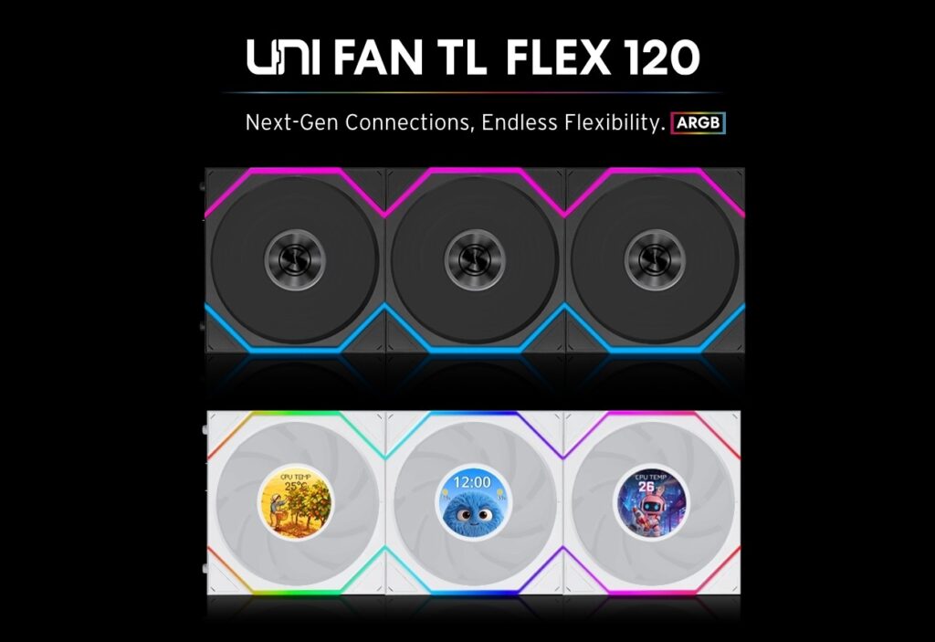 LIAN LI UNI FAN FLEX Series Unveiled With 4 New Models Featuring New FLEX Receiver