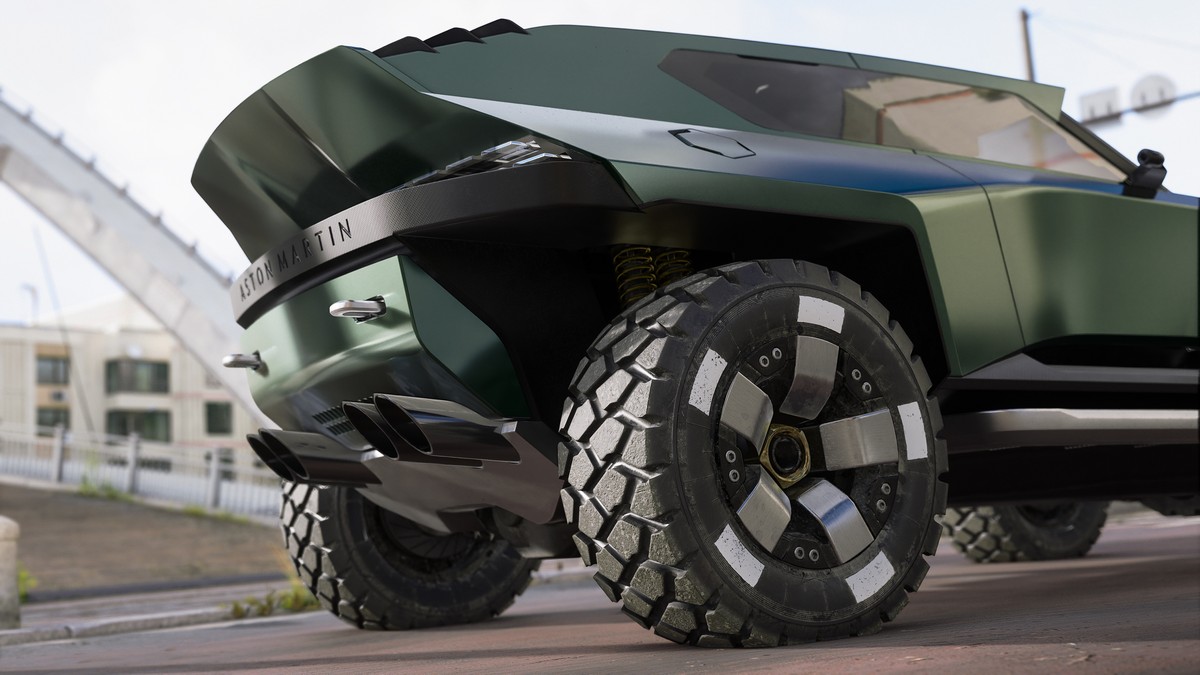 The Aston Martin Dreadnought Is A Virtual Military SUV Built For Call of Duty: Modern Warfare 4 - 22