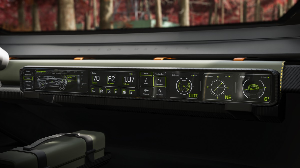 The Aston Martin Dreadnought Is A Virtual Military SUV Built For Call of Duty: Modern Warfare 4 - 26