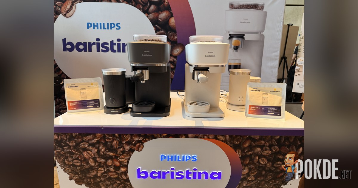 Philips Baristina Launches in Malaysia - Compact Espresso Machine Brews Fresh Beans in Under 60 Seconds