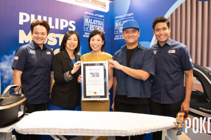 Philips PerfectCare Steam Generator Claims Malaysia Book of Records Title For Most School Shirts Ironed In One Hour - 57