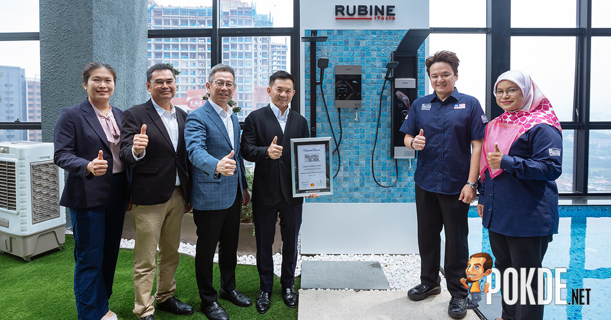 RUBINE EOS Series Certified As Malaysia's Thinnest Instant Shower Water Heater - 30