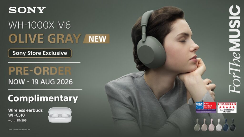 Sony WH-1000XM6 Headphone Is Now Available In New Olive Gray Finish - 16