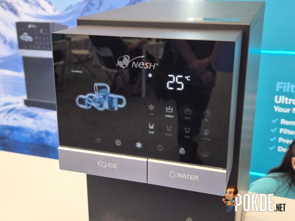 The New NESH Glacier Is Officially Malaysia's Smallest Ice-Dispensing Water Filter Machine