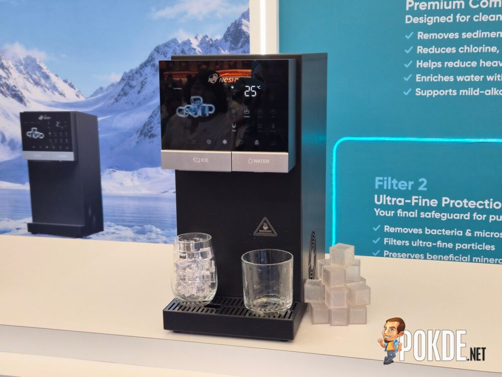 The New NESH Glacier Is Officially Malaysia's Smallest Ice-Dispensing Water Filter Machine - 12