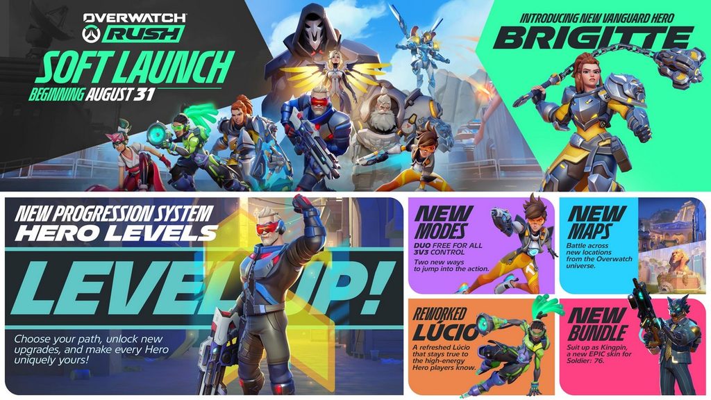 Overwatch Rush To Soft Launch In Indonesia, Malaysia & The Philippines On 31 August - 13 Overwatch Rush To Soft Launch In Indonesia, Malaysia & The Philippines On 31 August