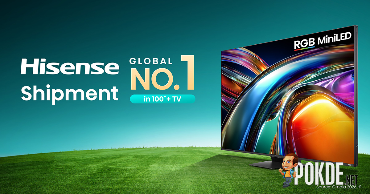 Hisense Ranks No. 1 Globally In 100-Inch-and-Above TV Shipments For 1H 2026 - 34