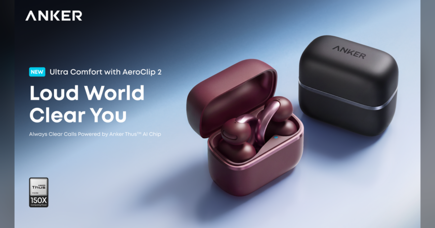 Anker soundcore AeroClip 2 Open-Ear Earbuds Are Coming to Malaysia on 28 September 2026