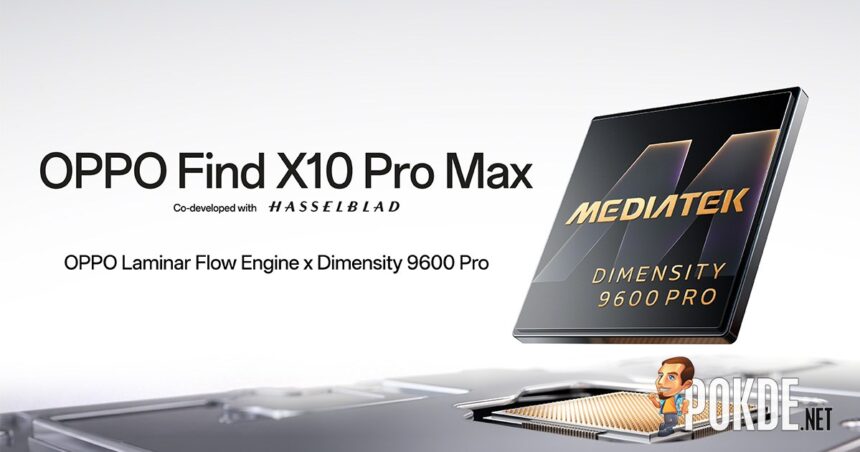 OPPO Find X10 Pro Max Confirmed to Launch with MediaTek Dimensity 9600 Pro on 2nm