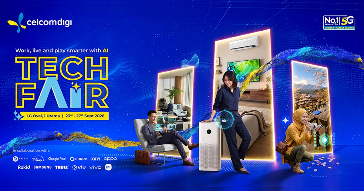 CelcomDigi Tech Fair 2026 Brings AI Experiences And Exclusive Deals To 1 Utama Until This Weekend - 27