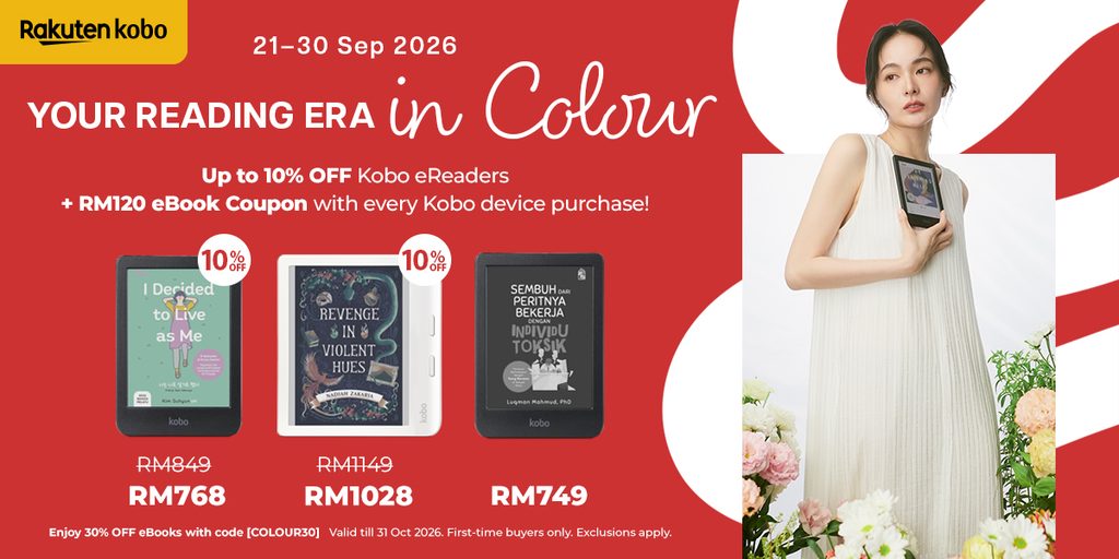 Rakuten Kobo Brings Colour eReader Deals To Malaysia This September - 13 Rakuten Kobo Brings Colour eReader Deals To Malaysia This September