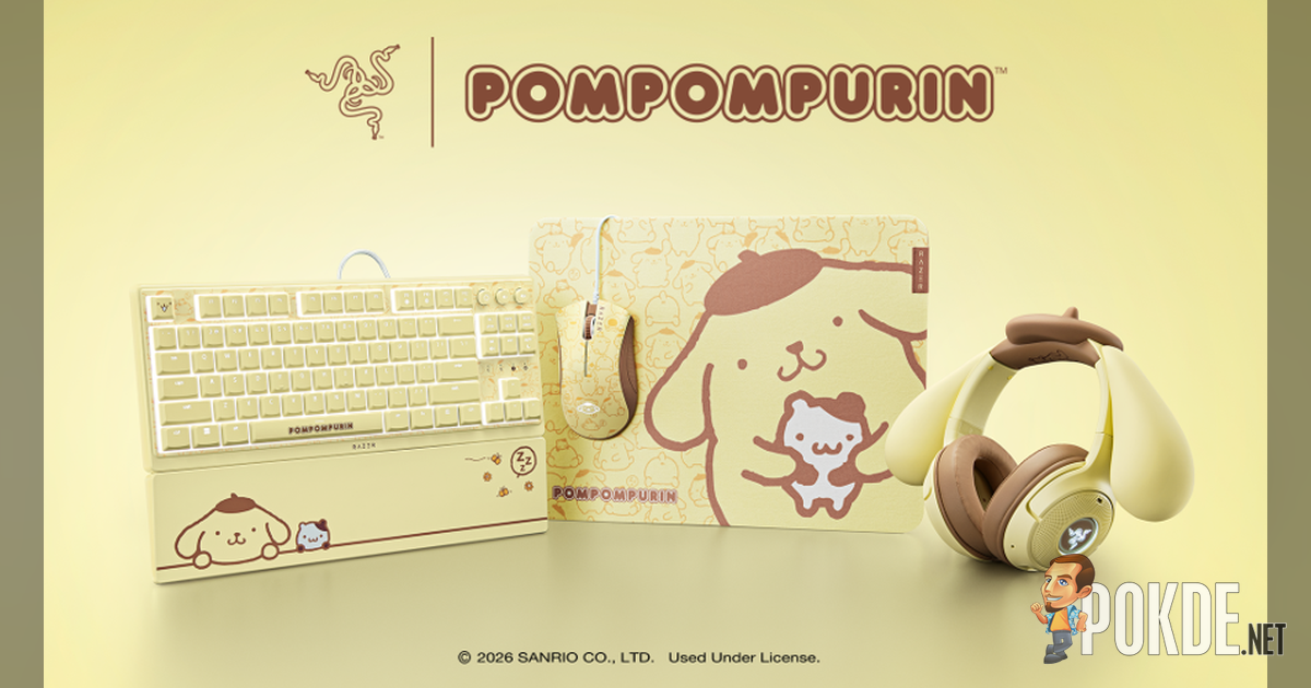 Razer Expands Sanrio Collection with Pompompurin Headset and Kuromi Earbuds