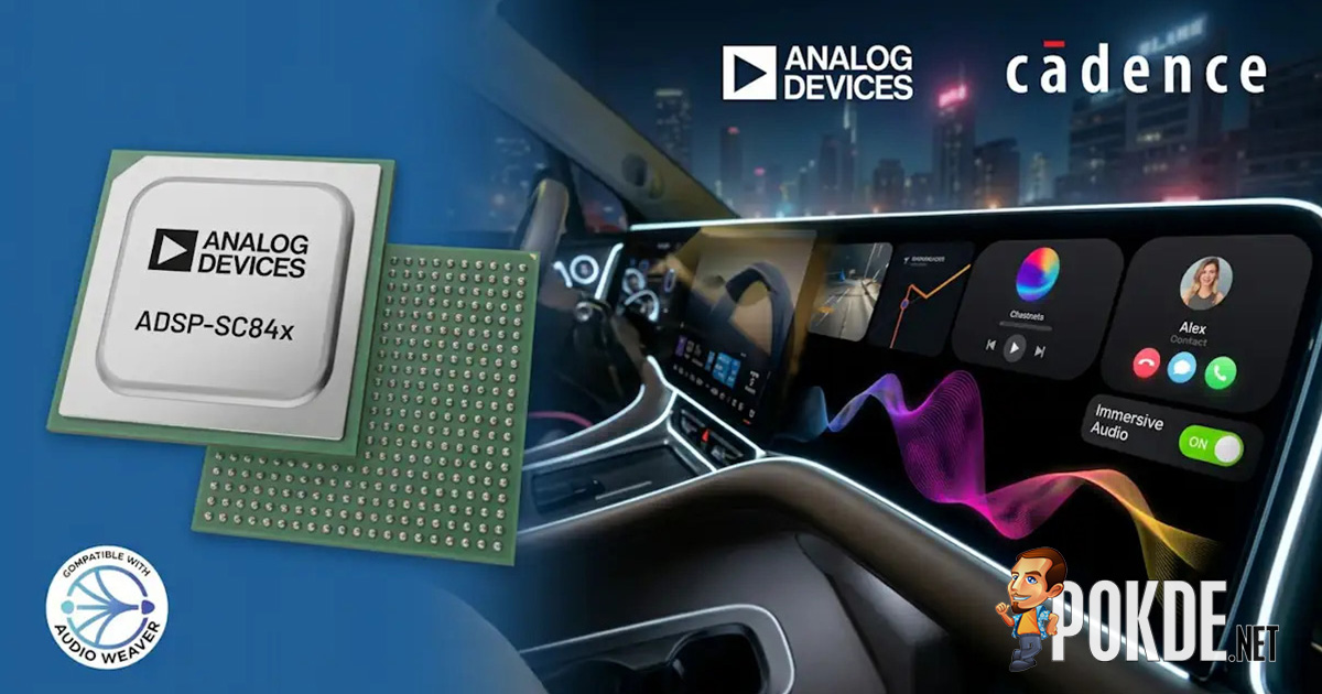 Cadence Tensilica IP Powers Analog Devices' New SHARC-FX Automotive Audio Processor With 5x More Performance - 30