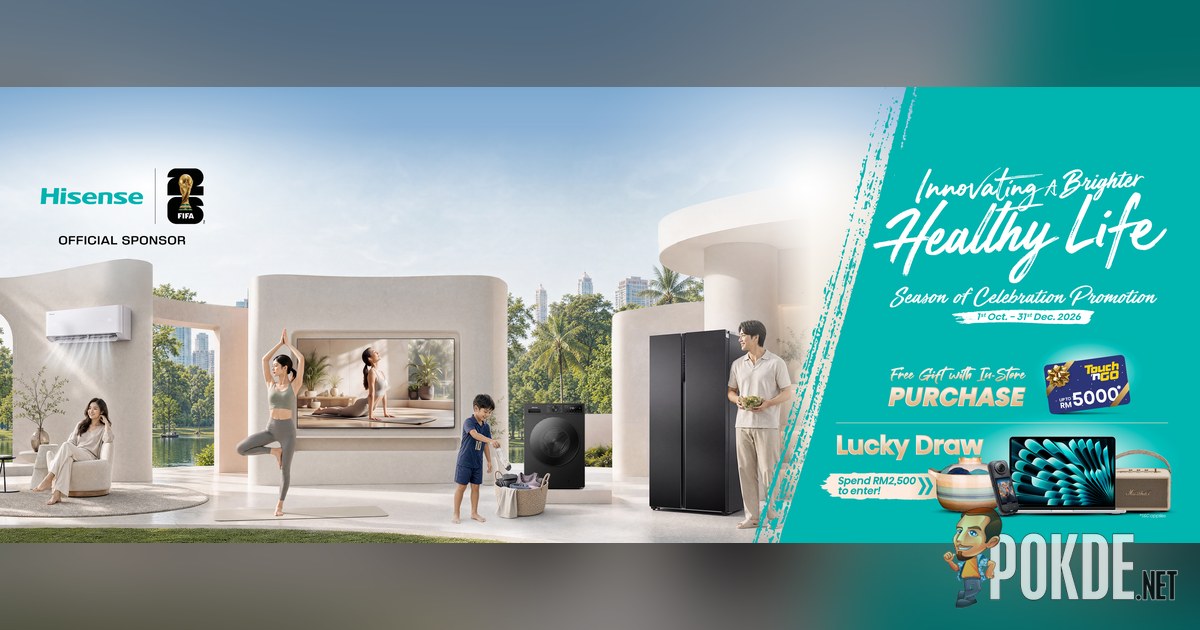 Hisense Malaysia Runs Innovating A Brighter Healthy Life 2026 Promotion with Lucky Draw Prizes Until December