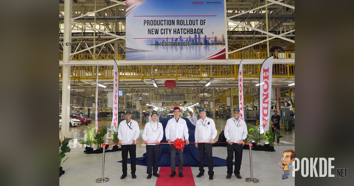 Honda Malaysia Rolls Out New City Hatchback from Melaka Plant Ahead of Local Launch