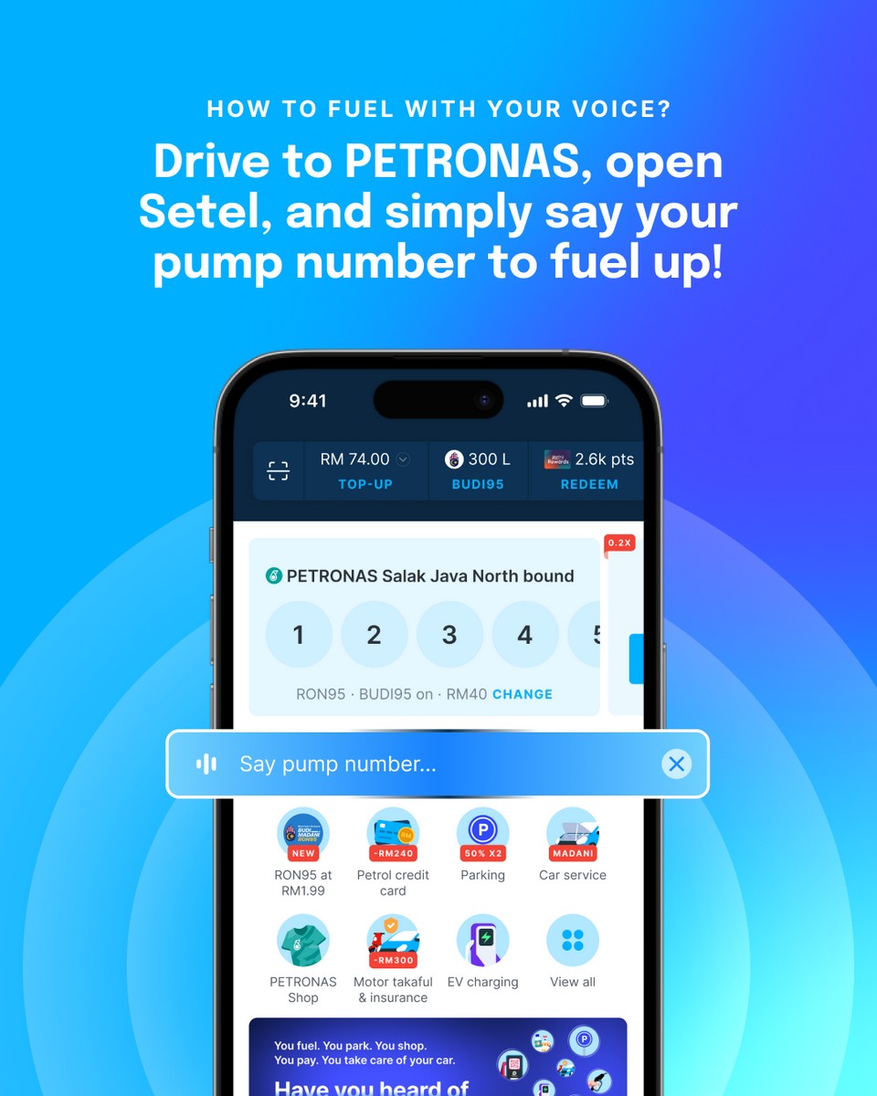 Setel's Voice Fuelling Feature Uses AI To Activate Fuel Pumps Hands-Free - 23 Setel's Voice Fuelling Feature Uses AI To Activate Fuel Pumps Hands-Free - 22