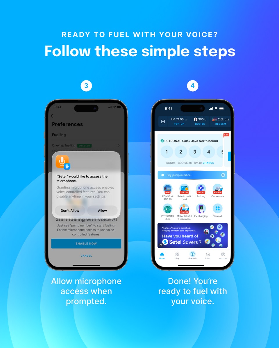 Setel's Voice Fuelling Feature Uses AI To Activate Fuel Pumps Hands-Free - 21 Setel's Voice Fuelling Feature Uses AI To Activate Fuel Pumps Hands-Free