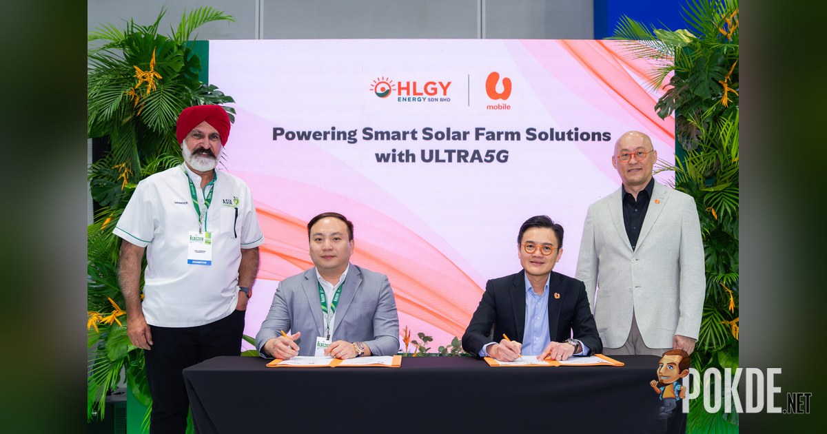 U Mobile and HLGY Energy Sign MoU to Build Private 5G-Powered Smart Solar Farms in Malaysia