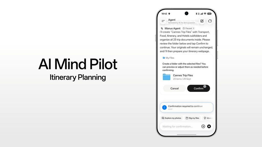 Manus AI To Power OPPO's AI Mind Pilot Feature On Find X10 Series - 17 Manus AI To Power OPPO's AI Mind Pilot Feature On Find X10 Series