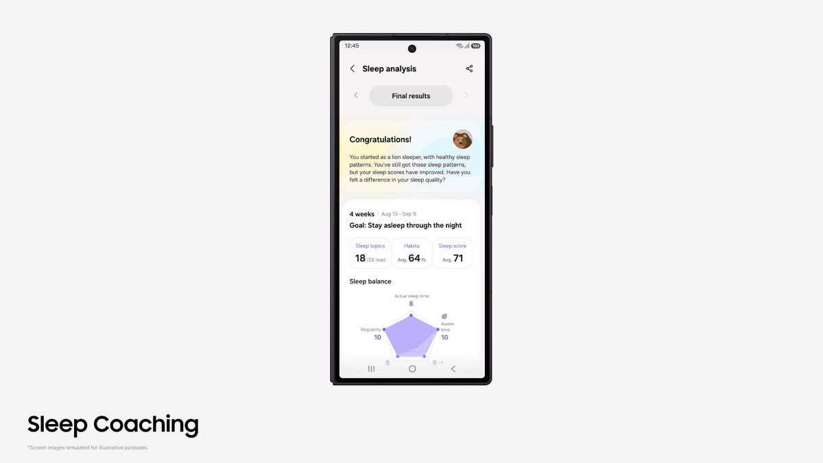 Samsung Health's Sleep Coaching Feature Now Works With Just Three Days of Data - 16 Samsung Health's Sleep Coaching Feature Now Works With Just Three Days of Data