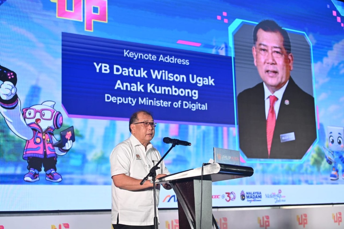 LEVEL UP KL 2026 Marks A New Growth Phase For Malaysia's Games Industry - 16 YB Datuk Wilson Ugak anak Kumbong at LEVEL UP KL