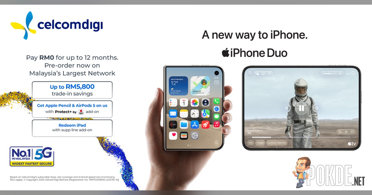 CelcomDigi Opens iPhone Duo Pre-Orders with Trade-In Value Up to RM5,800