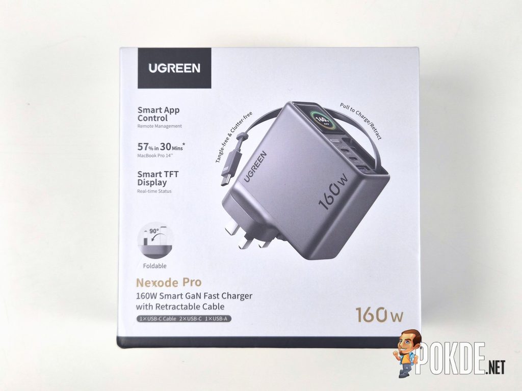 UGREEN Nexode Pro 160W Charger With Retractable Cable Review — The Last Charger You Will Want to Buy - 21